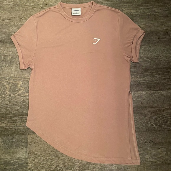 ❌SOLD❌ Gymshark XS Asymmetrical Side Tie Tee - Picture 3 of 3